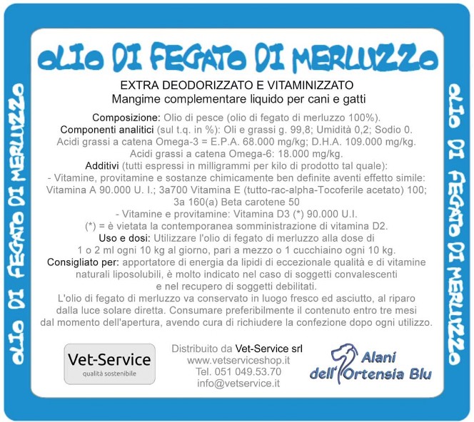 Olio di fegato di merluzzo